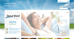 Desktop Screenshot of dentalworldny.com